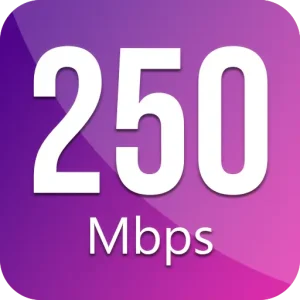Speed Myrepublic 250 Mbps